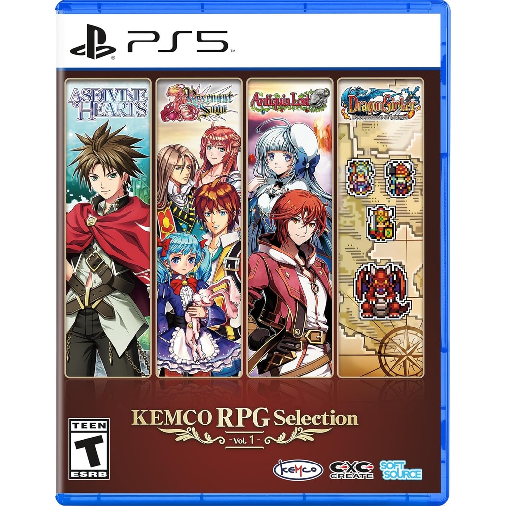 Kemco RPG Selection Vol1 PS5 Midia Fisica - Gaming & Consoles