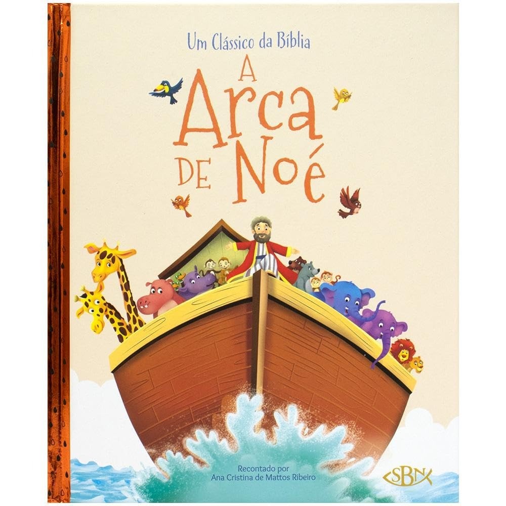 Um Clássico da Bíblia | Arca de Noé | Capa dura