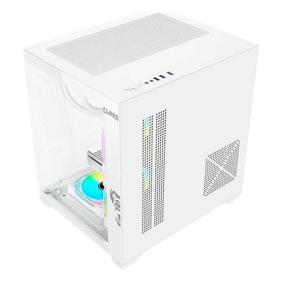 Gabinete Branco Gamer Mid Tower Para Placa Micro Atx / Itx