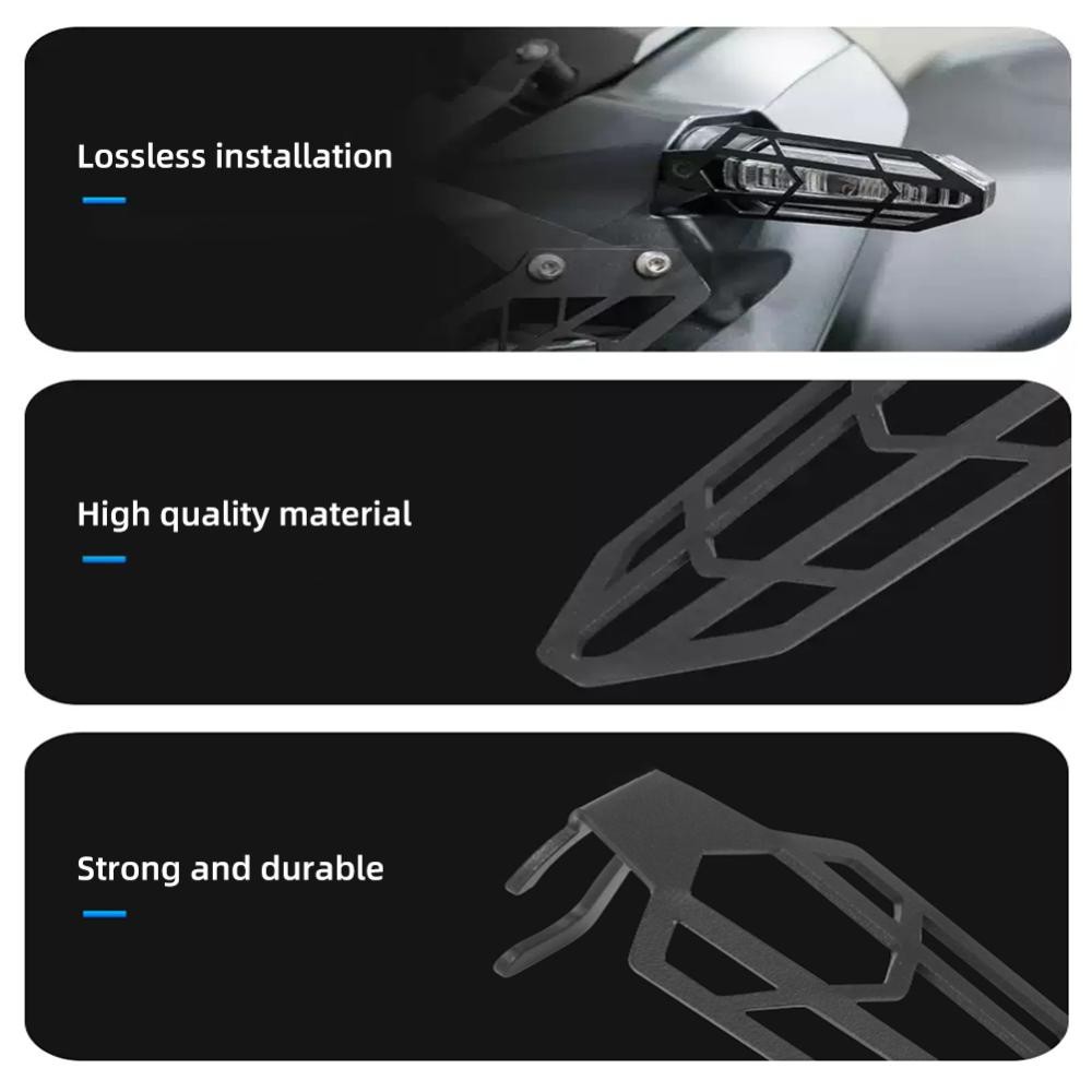 Detalhes do HW Motocicleta Turn Signal Light Proteção Guarda Para HONDA ADV 350 150 160 2024 2023 ADV350 ADV150 ADV160 2022 Acessóri