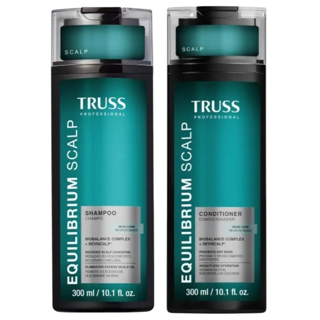 Kit Equilibrium Scalp 1 Shampoo 1 Condicionador 300ml Truss
