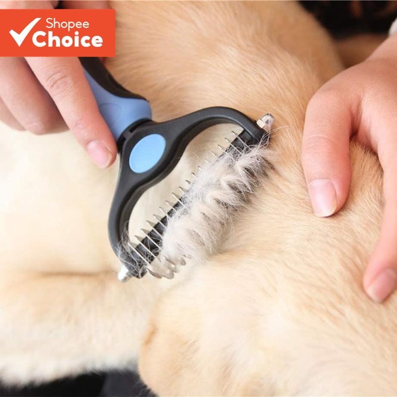 Escova Dupla Face Para Remoção De Pelos De Animais De Estimação-Luvas Estáticas De , Remov...