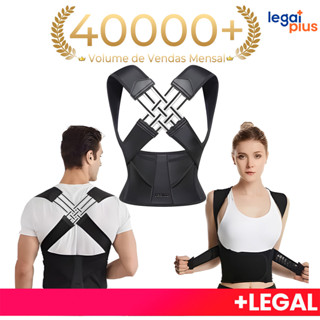 Ajustável Colete Corretor Postural Cervical Unissex para Alívio de Dor em Oferta na Shopee