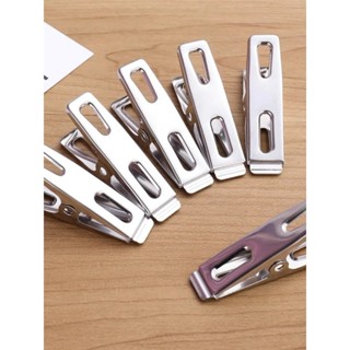 kit 20 Unidades Pregador de roupa metal inox/ rampo metal para pendura multiuso em Oferta na Shopee