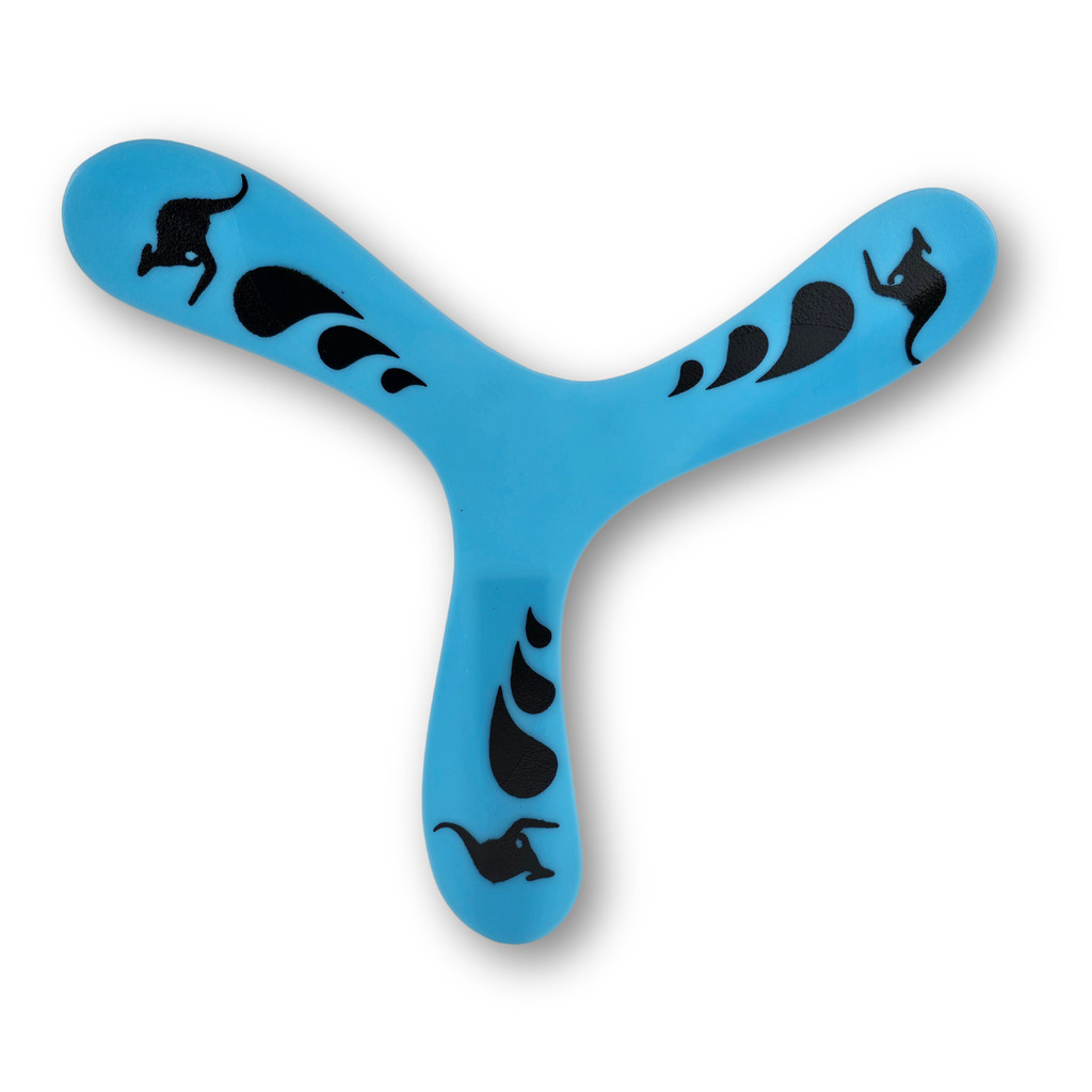 Bumerangue Agile Bahadara Original Fácil de Lançar Boomerang Azul