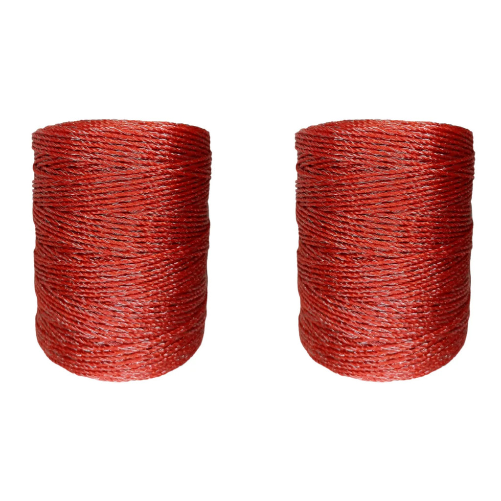 KIT COM 2 ZEBU FIO ELETROPLASTICO 200M 7,4 OHM.M