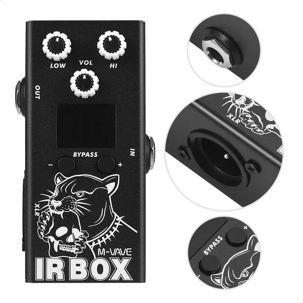 Pedal M-vave Loader Ir Box Simulador De Gabinete Ir 32 Slots