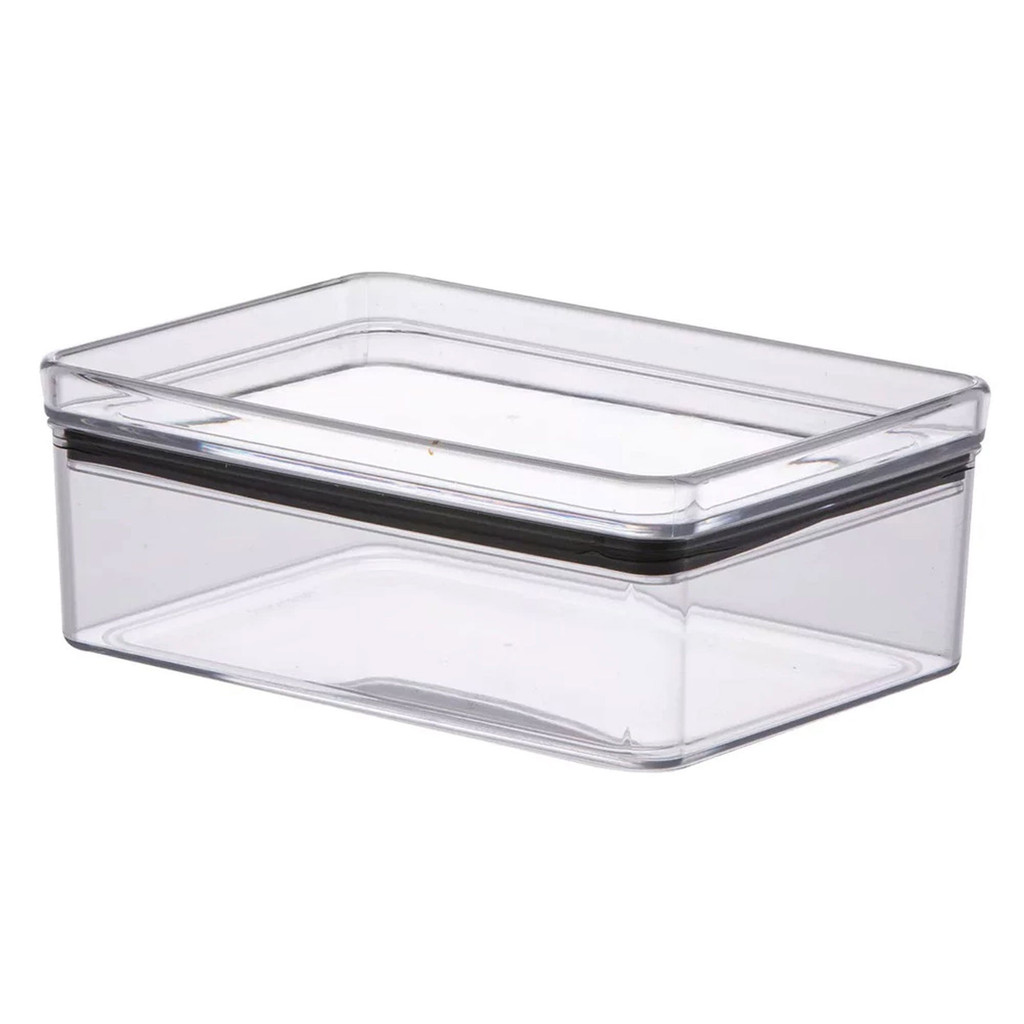 Pote Hermetico 770ml Porta Frios Acrilico Lumini Retangular