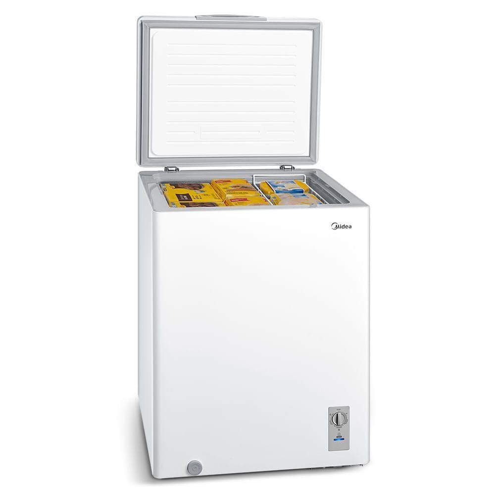 Detalhes do Freezer Horizontal 3 Em 1 Branco 145l Midea Mdrc207sla012 - 220v