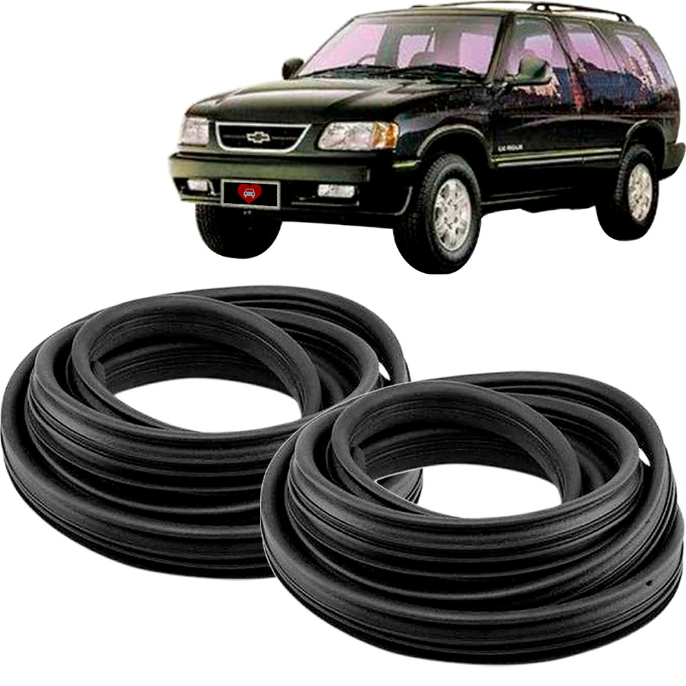 Par Guarnição Porta Blazer 1995 a 2000 Dianteiro