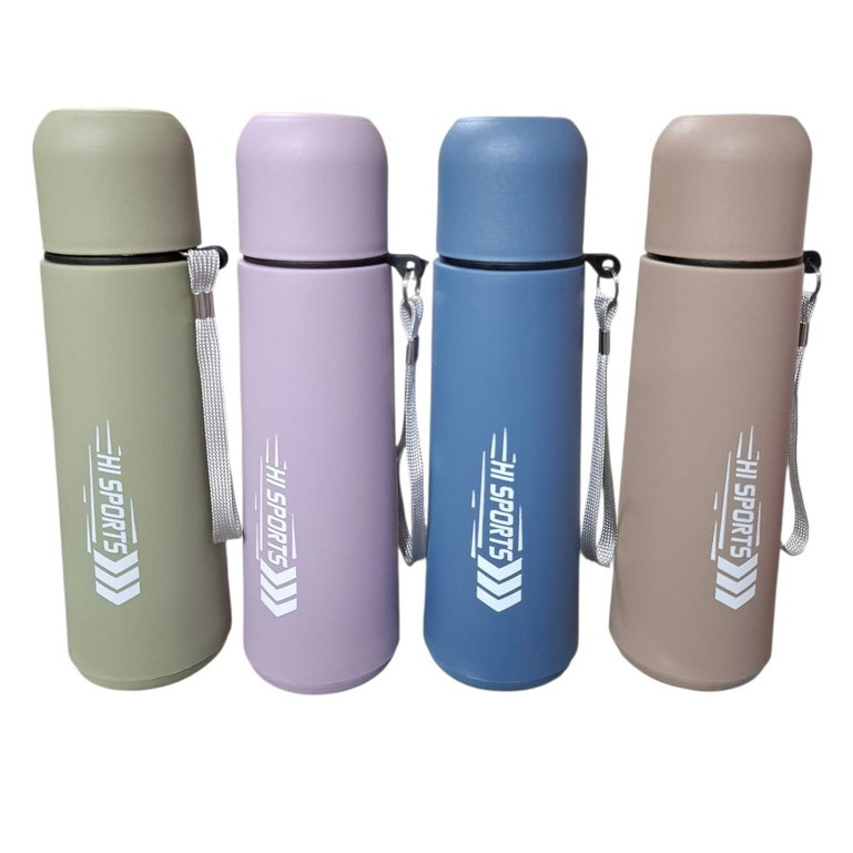 Garrafa de Vidro sports Resistente Revestida com Plástico (500ml) em Oferta na Shopee