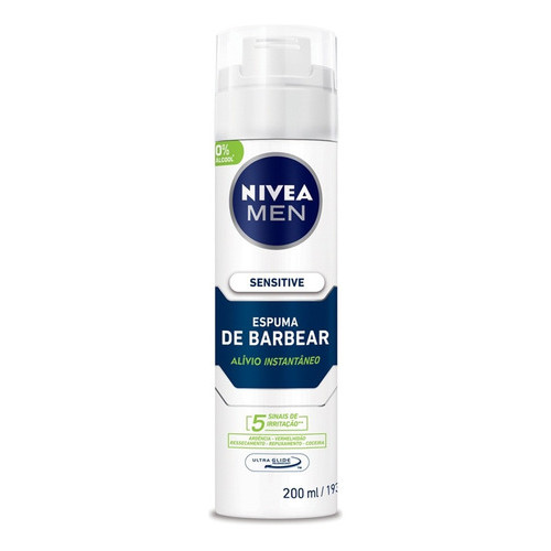 Espuma De Barbear Nivea Sensitive 193g