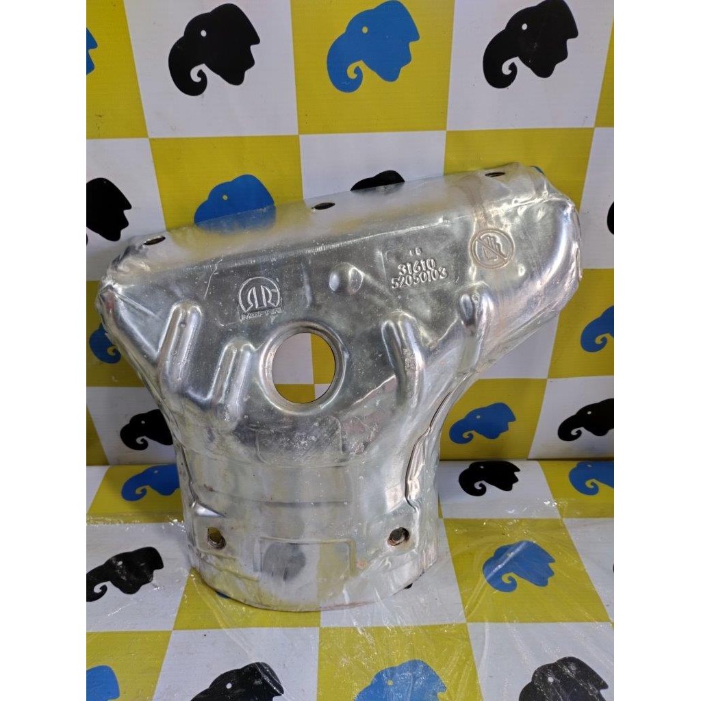 Defletor Aluminio Do Catalisador Fiat Toro 1.8 2016-20