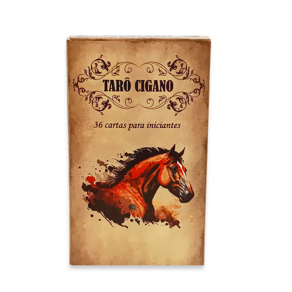 Baralho Tarô Cigano iniciantes Cartas Tarot Com 36 cartas