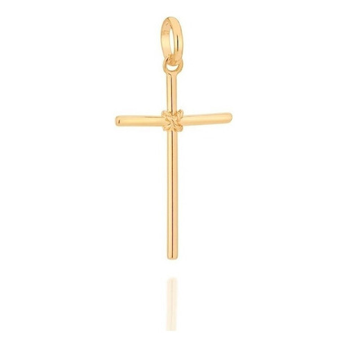 Pingente Masculino Crucifixo Rommanel Cruz Lisa 540180 em Oferta na Shopee