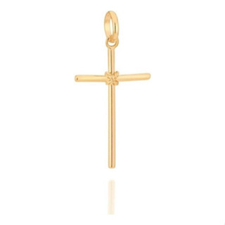Pingente Masculino Crucifixo Rommanel Cruz Lisa 540180 em Oferta na Shopee