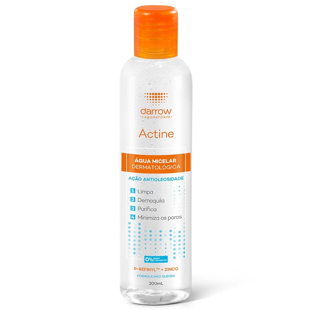 Actine Darrow Água Micelar Dermatológica 200ml - Beauty