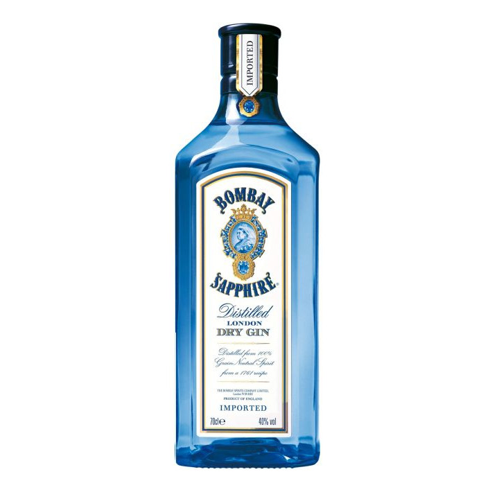 GIN BOMBAY SAPPHIRE DRY LONDON 750ML - Food & Beverages