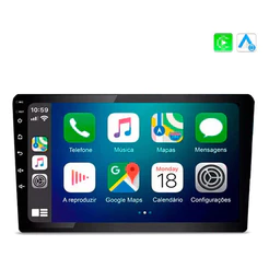 Multimídia Mp5 Rs908br Prime Apple Carplay Tela 9' Polegadas