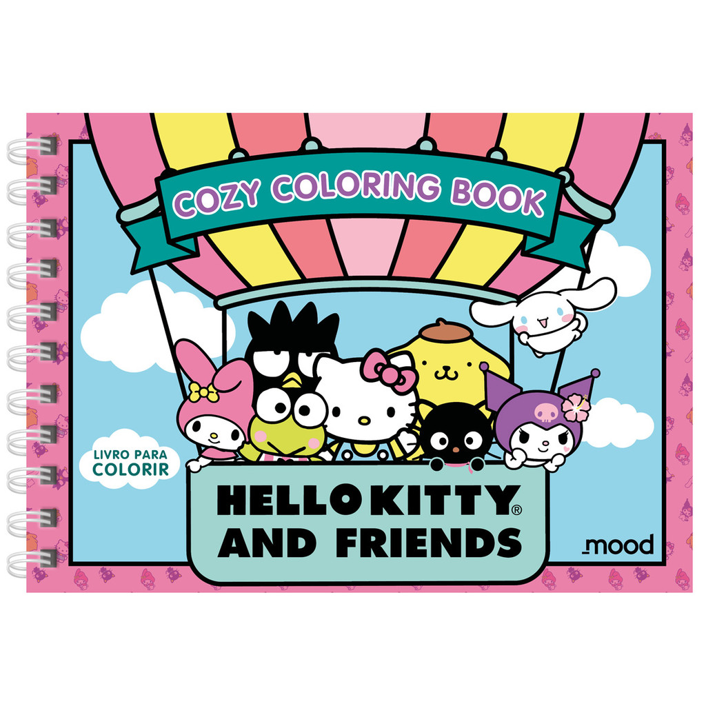 Hello Kitty - Cozy Coloring Book em Oferta na Shopee
