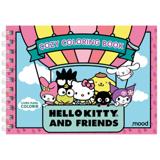 Hello Kitty - Cozy Coloring Book em Oferta na Shopee
