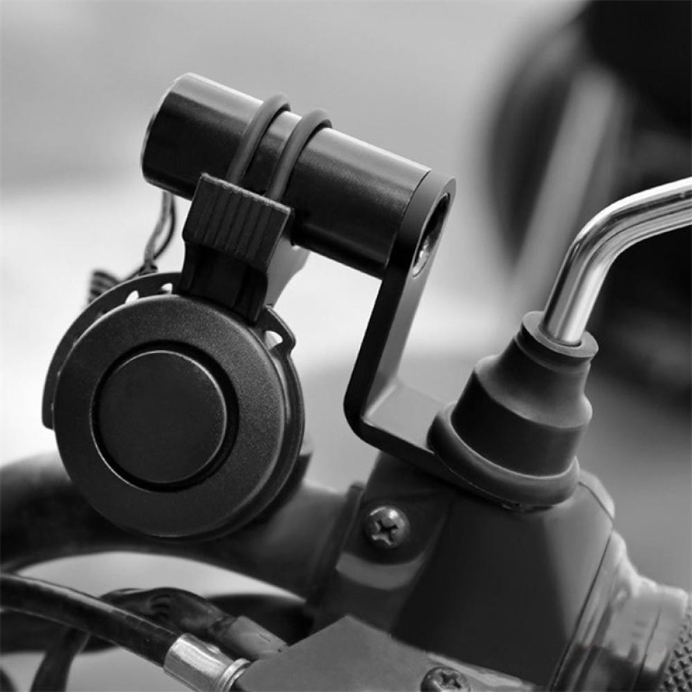 Espelho Retrovisor Da Motocicleta Montar Liga De Alumínio Guiador Adaptador Suporte Do Telefone Móvel Expansão