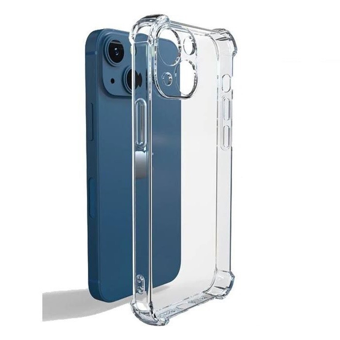 Capa Capinha IPhone 14 ProMax 15 Plus 16 Pro Max 16E Plus Transparente Anti Impacto TPU Case Apple