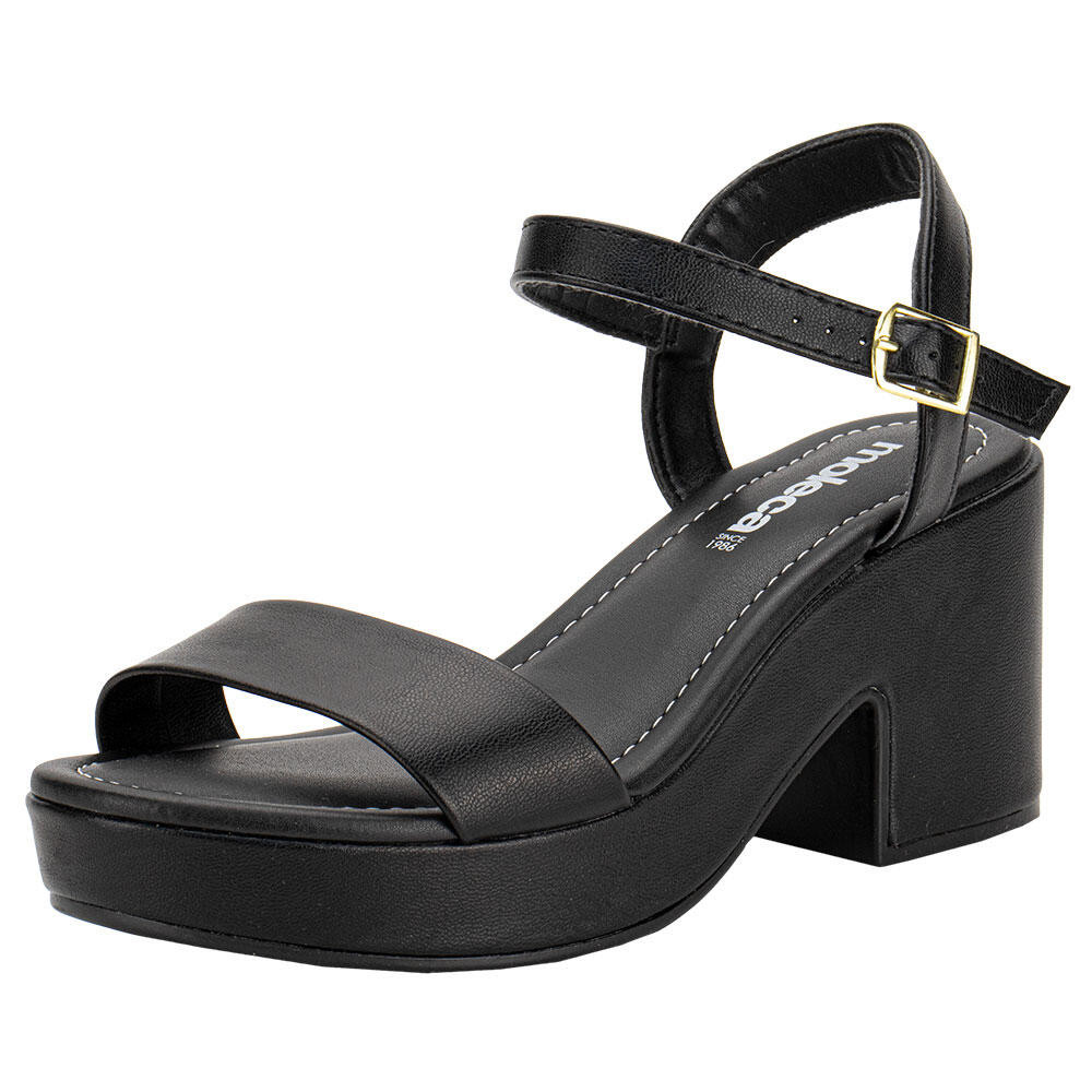 Sandália Feminina Salto Grosso Moleca 5549102