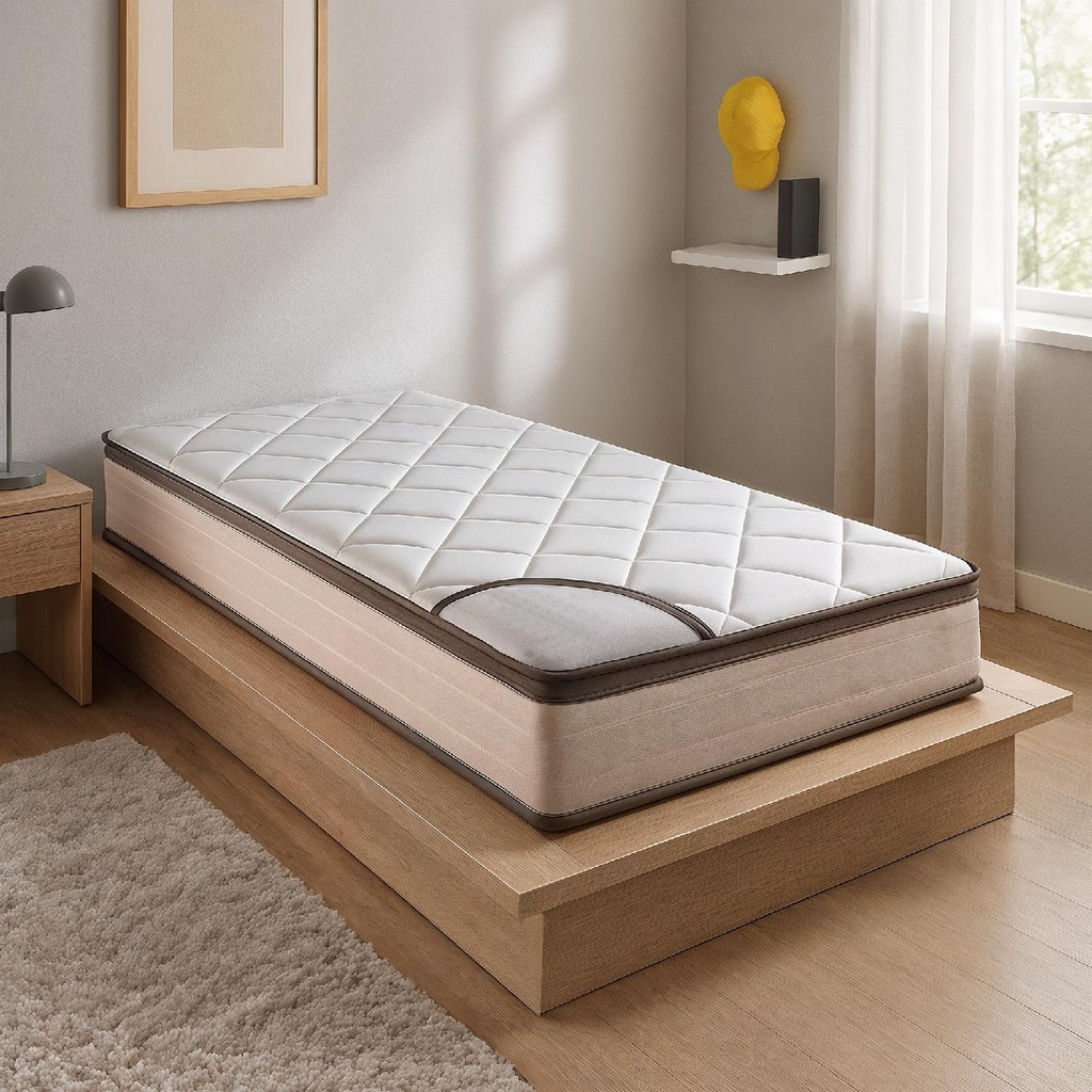 Colchão Solteiro Colorado Molas Ensacadas 88x188x26 em Oferta na Shopee