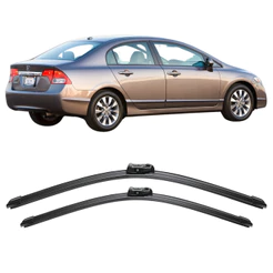 Par Palhetas Honda Civic 2007 até 2011 Limpador Específico Dianteiro