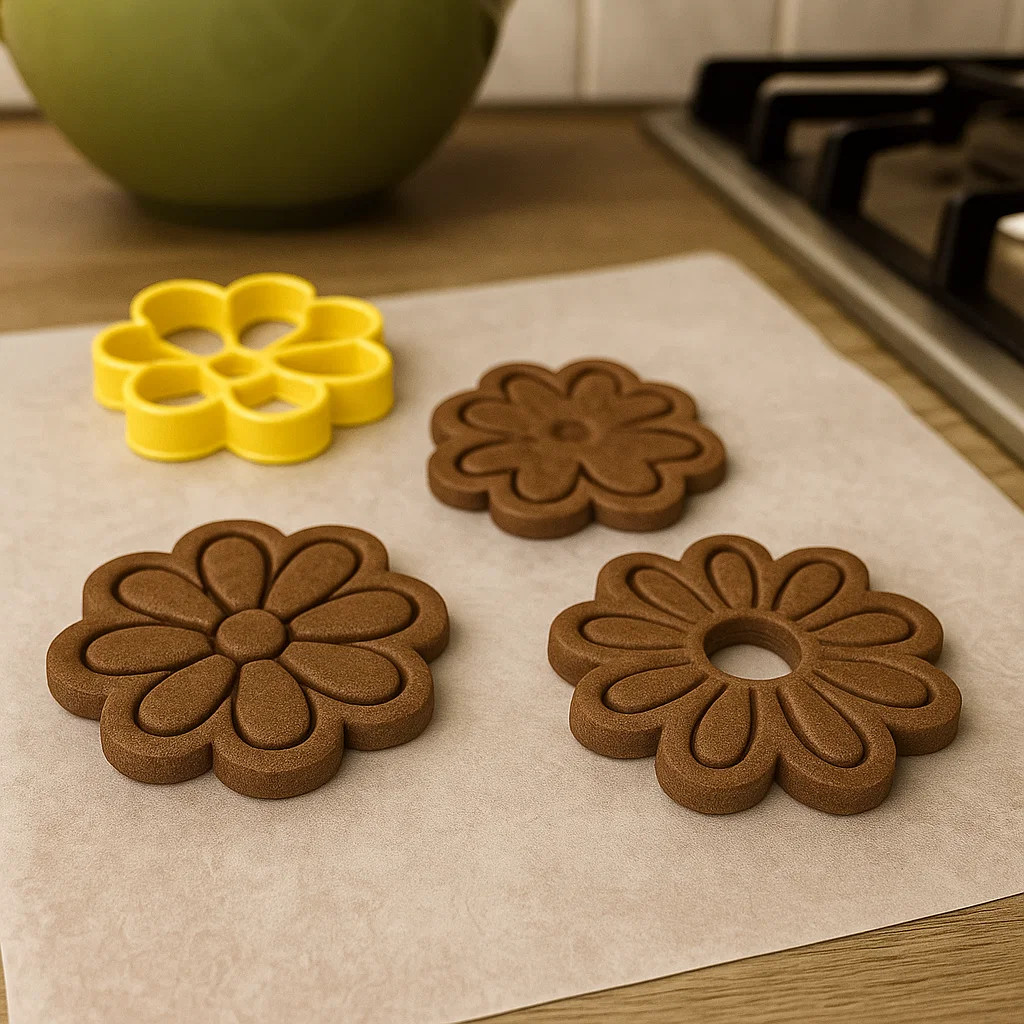 Kit Cortador Confeitaria Flores Biscoito Bolacha Doceria Criativa Jardim Temática Decorativa Formatos Variados Molde em Oferta na Shopee