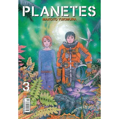 Mangá - Planetes Volume 3 - por Makoto Yukimura - Editora Panini ISBN 9788542602777