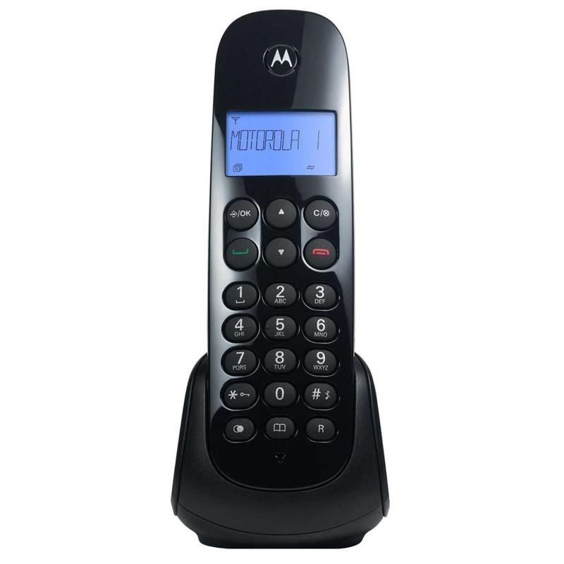 Telefone sem Fio Motorola MOTO700 Preto DECT 6.0 em Oferta na Shopee