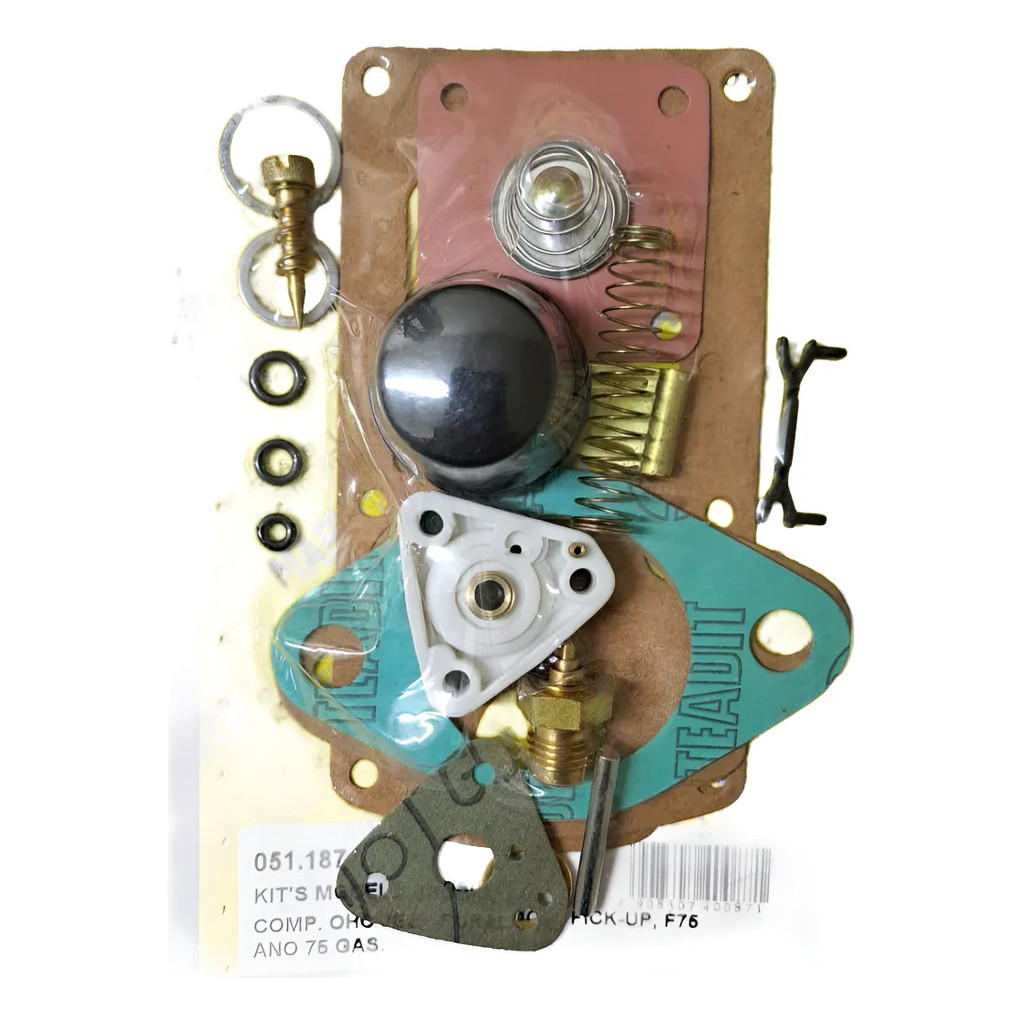 Kit Carburador Jeep Rural F75 4cc OHC 40 DEIS 1975 Gasolina Completo