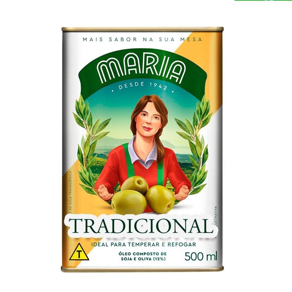 Óleo Composto Maria Tradicional 500ml em Oferta na Shopee