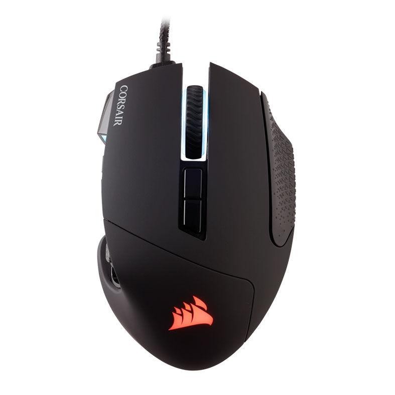 Mouse Gamer Corsair Scimitar RGB Elite, 18000DPI, 17 Botoes, Preto, CH-9304211-NA