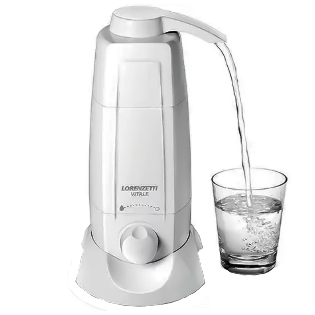 Purificador de Água Filtro Lorenzetti Vitale 7411016 Compacto Branco Compacto Fácil Instalação