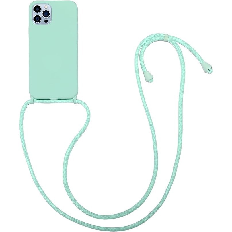 Capa com Alça para iPhone - Verde Menta (OFERTA)