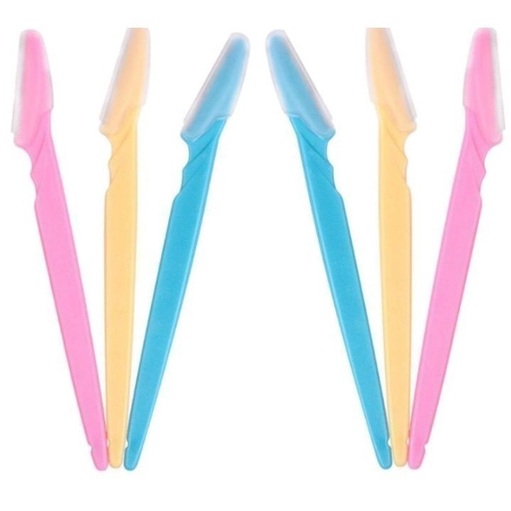 KIT 36 lâminas Sobrancelha e Rosto Navalha Depilação  design-GUI ANA