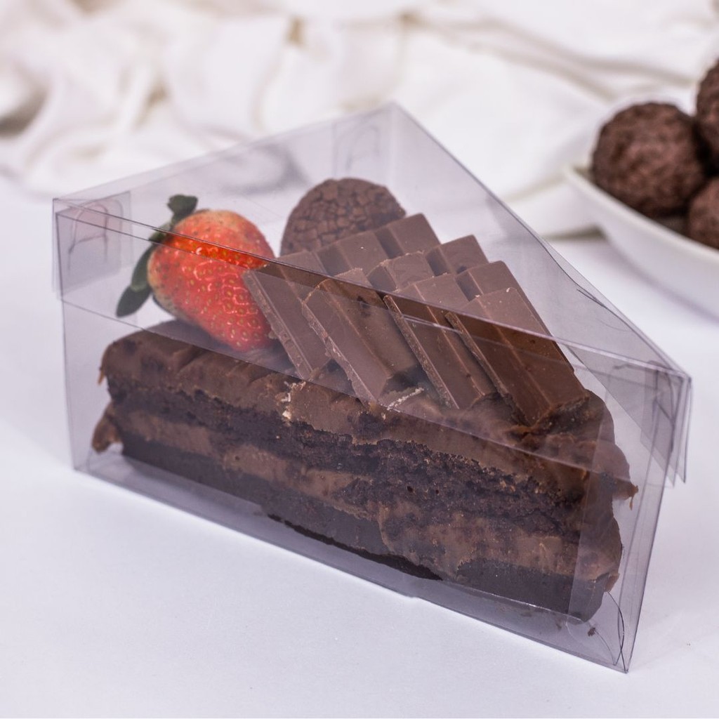 10~50 CAIXA P/ FATIA ACETATO CRISTAL 13,5x9,5x 7 ID5285 (IDEIA) ESSENCIAL