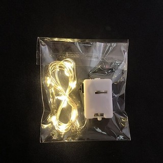 Kit com 2 ou 10 Fios de Fada 2 Metros Led Para Decoração Festa Arte Presente  Ambiente De…