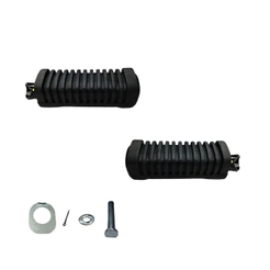 Par Pedaleira Traseira Completa Honda NX 400 Falcon 1999 2000 2001 2002 2003 2004 2005 2006 2007 08 09 10 11 12 13 14 15