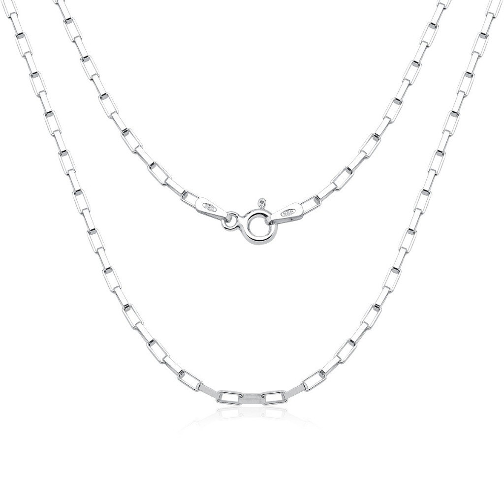 Corrente Masculina de Prata 925 Veneziana Longa - Fashion Accessories