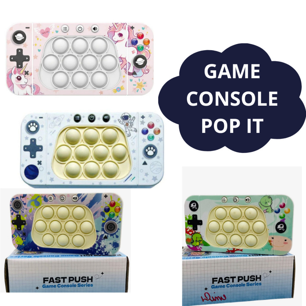 Game Console Series Fast Push Pop It