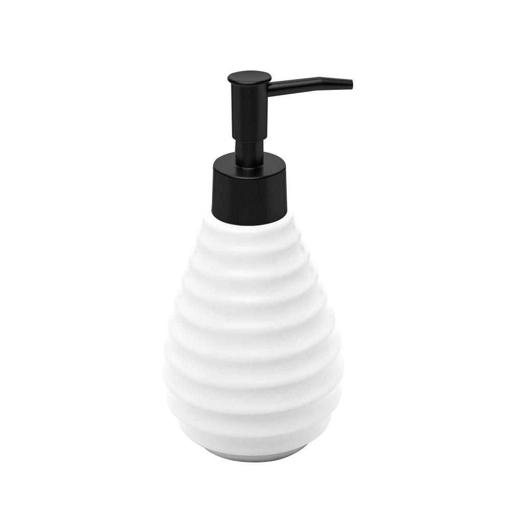 Porta Sabonete Líquido Wolff Colméia de Cerâmica Branco em Oferta na Shopee