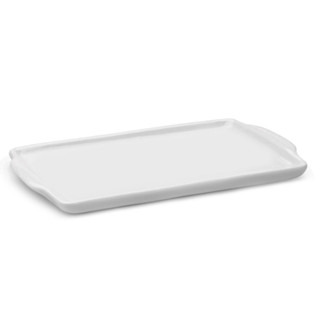 Bandeja Retangular Porcelana Pequena 20,5X12 Cm em Oferta na Shopee