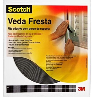 Fita Veda Fresta 3M SCOTCH 19MM X 5M em Oferta na Shopee