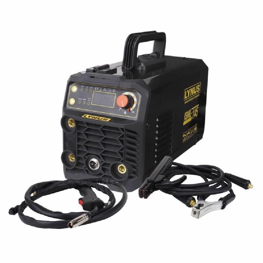 Máquina de Solda Inversora Multiprocessos 120A MIG MMA TIG Bivolt ISML-145 LYNUS - Home & Living