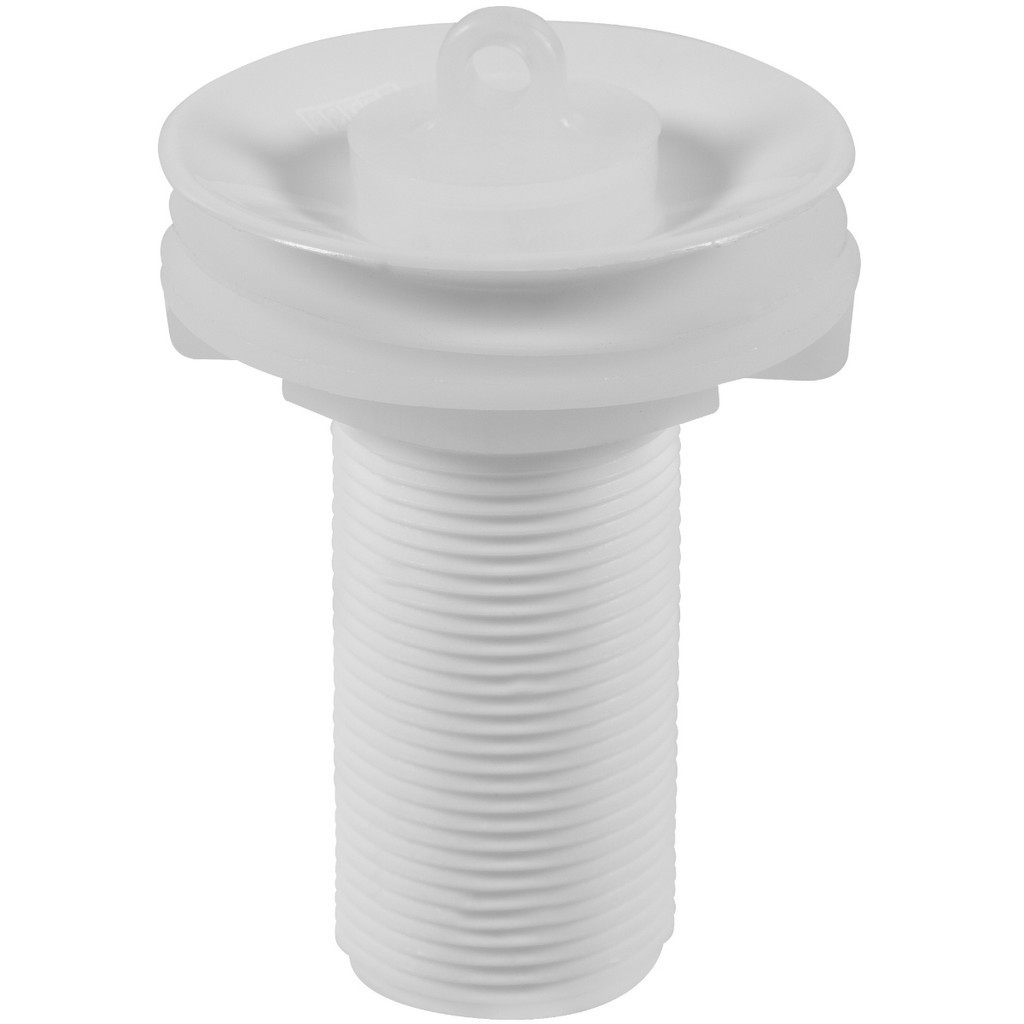 Válvula de Lavatório Pia Ralo Cuba Banheiro Lavabo 7/8 Com Tampa Branco Astra Ralo de Plástico Prático Casa