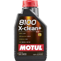 Óleo Para Motor De Carro Motul 8100 X-clean+ 5w-30 1l